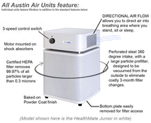 Load image into Gallery viewer, Austin Air Bedroom Machine Clinically Proven Air Purifier